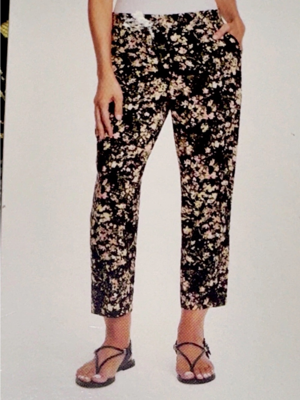 NWT JESSICA SIMPSON Cameren Pants Womens Pull On Elastic Waist Sz M